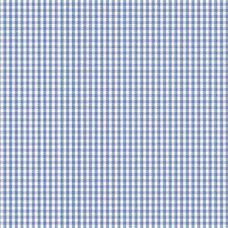 TRICOLINE FIO TINTO XADREZ VICHY 1XM - AZUL MEDIO
