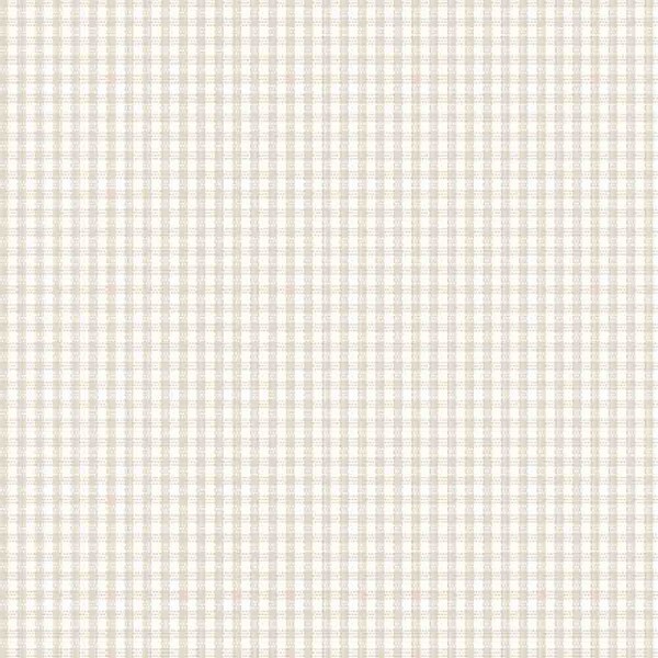 TRICOLINE FIO TINTO XADREZ VICHY 8XM - BEGE CLARO