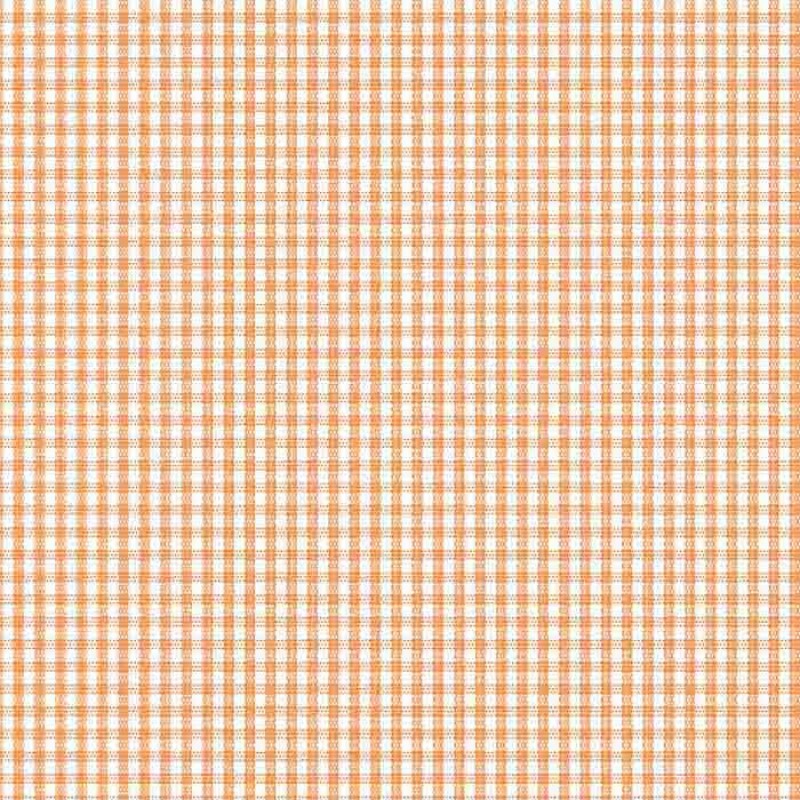 TRICOLINE FIO TINTO XADREZ VICHY 1XM - LARANJA