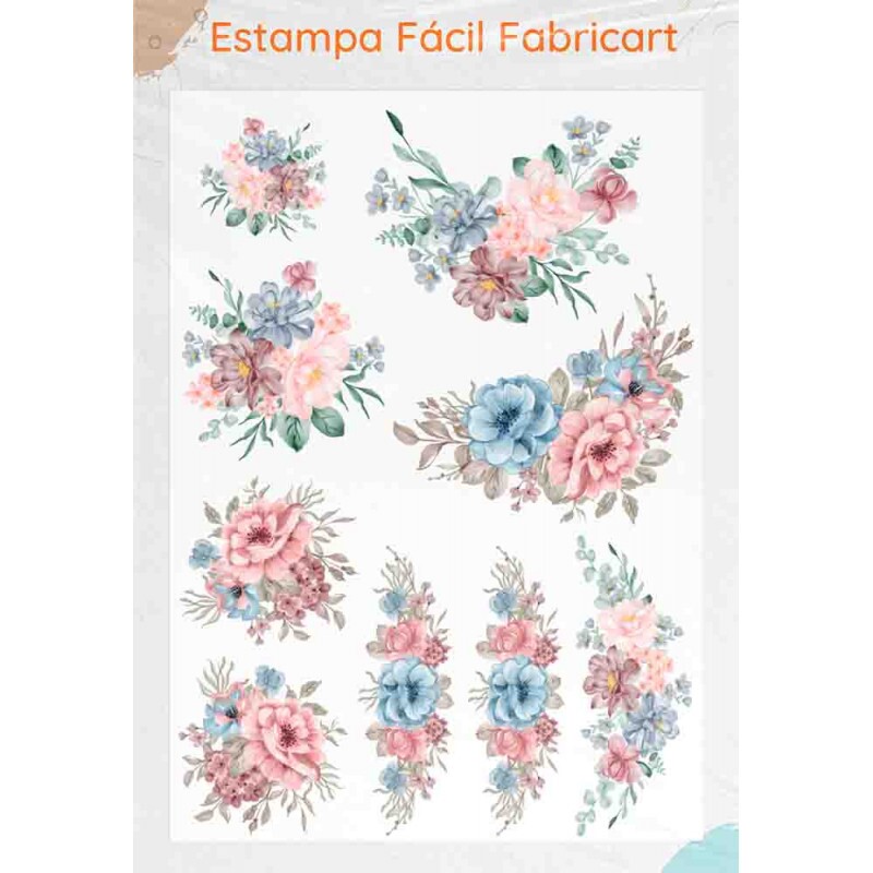 ESTAMPA FÁCIL - FLORAL 2