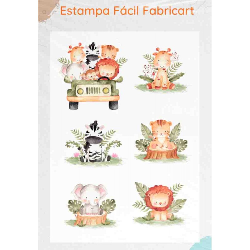 ESTAMPA FÁCIL - SAFARI