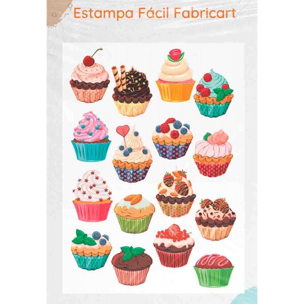 ESTAMPA FÁCIL - CUPCAKES