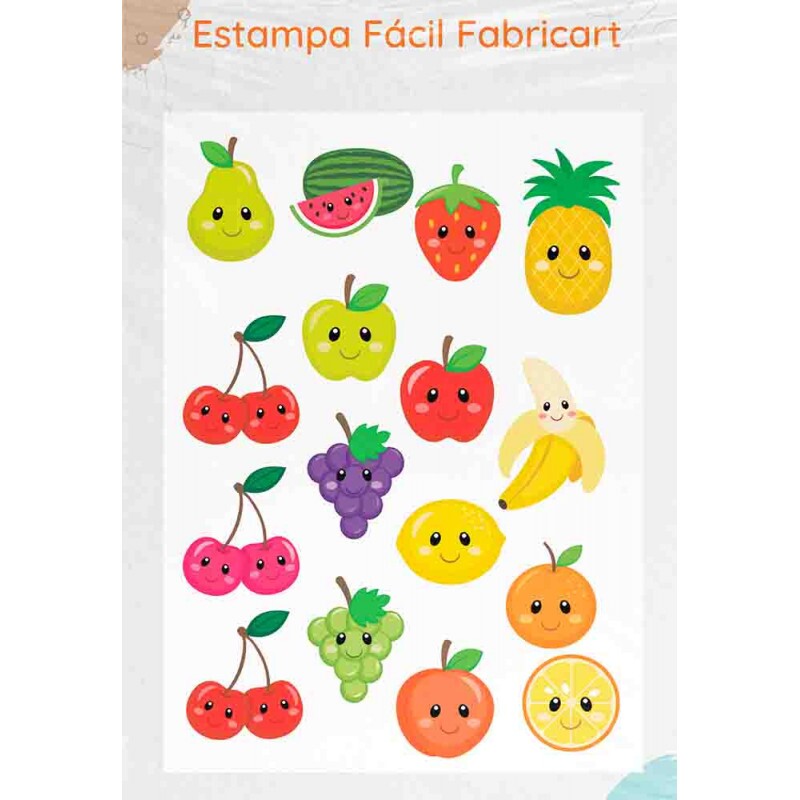 ESTAMPA FÁCIL - FRUTINHAS