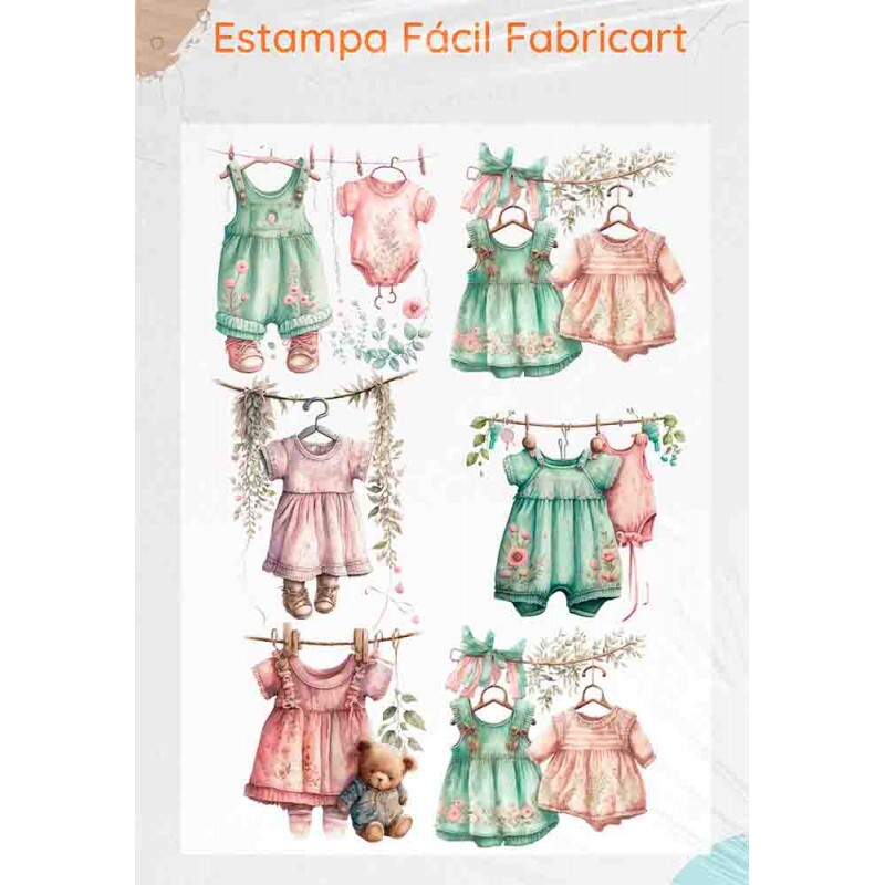 ESTAMPA FÁCIL - ROUPAS BABY