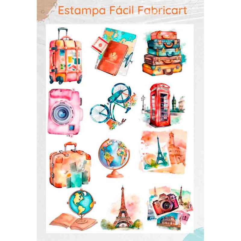 ESTAMPA FÁCIL - VIAGEM