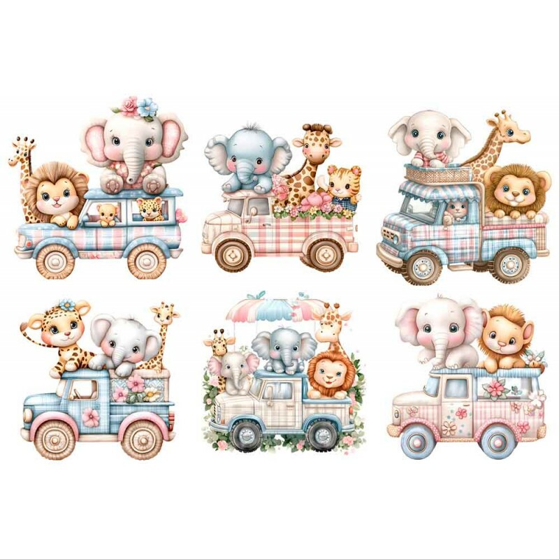 ESTAMPA FÁCIL - BABY SAFARI
