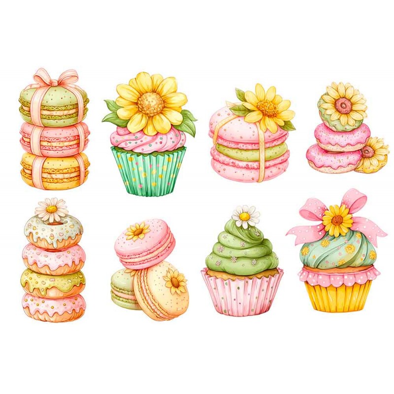 ESTAMPA FÁCIL - SWEETIES ROSA