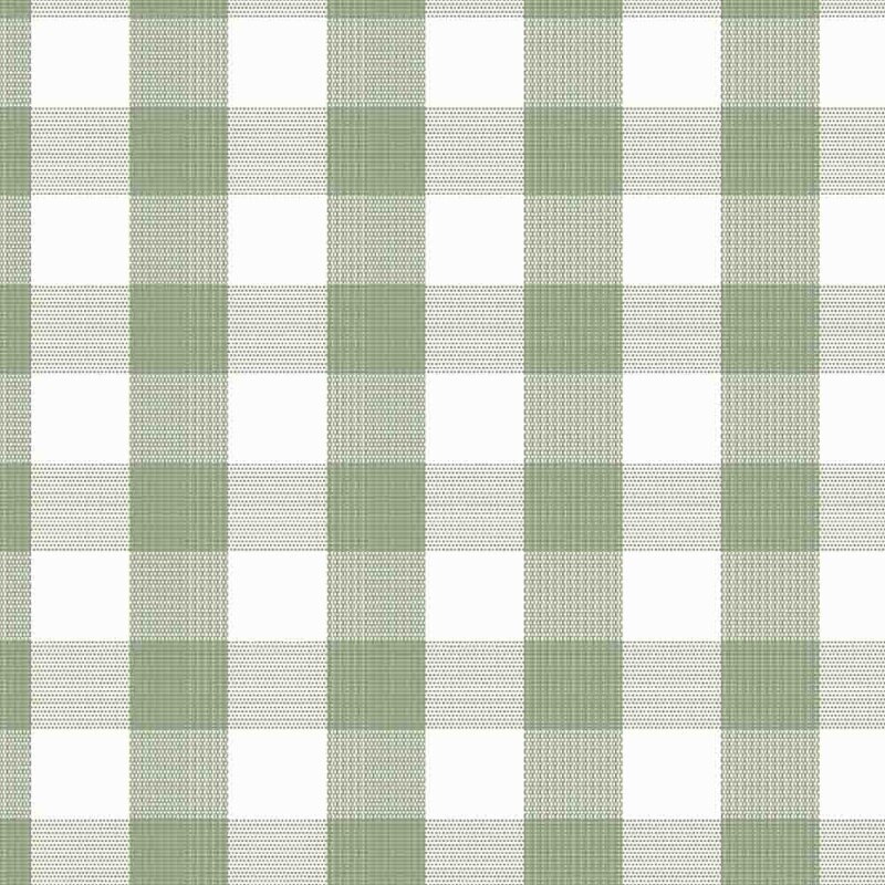 TRICOLINE FIO TINTO XADREZ MEDIO - VERDE OLIVA
