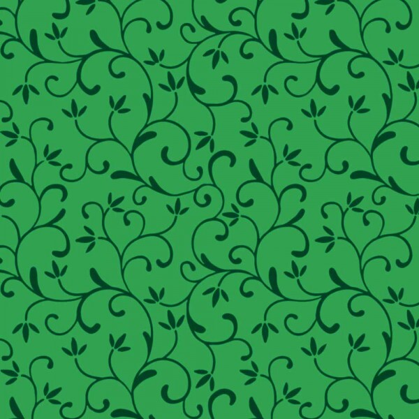 TRICOL. ARABESQUE VERDE FLORESTA - 100% ALGODÃO - 78338/49