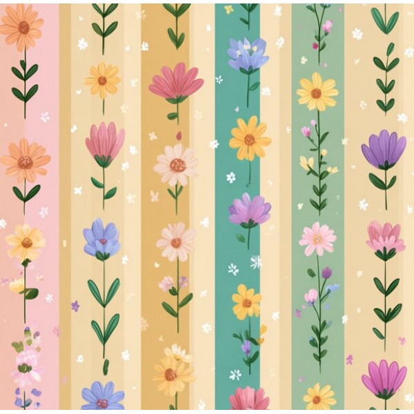 JA26 - TRICOL. HG LISTRAS VERTICAIS - 100% ALGODÃO - 03507/001D