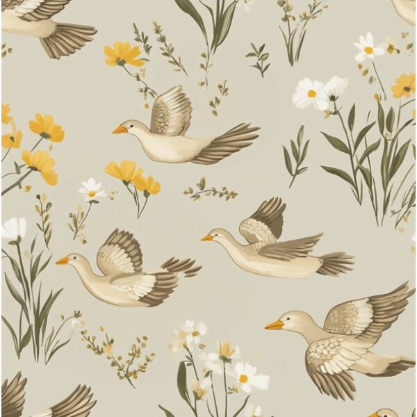 NV25 - TRICOL. FLYING GEESE NG - 100%ALGODÃO 99919/001D