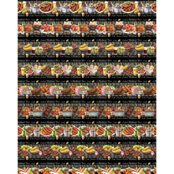 DZ25 - TRICOL. BARRADO BARBECUE - 100% ALGODÃO DIGITAL - 05387/001D