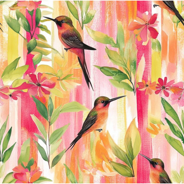 NV25 - TRICOL. EB BEIJA FLOR - 100%ALGODÃO 01009/001D