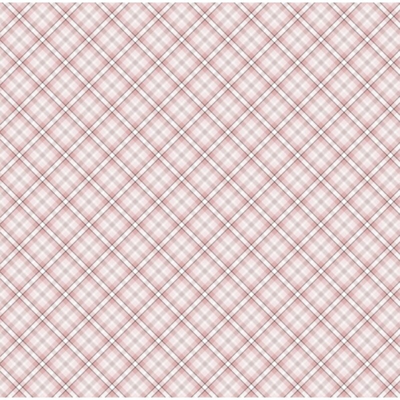 JA26 - TRICOL. XADREZ BLUSH 1 - 100% ALGODÃO - 98918/001D JA26 - TRICOL. XADREZ BLUSH 1 - 100% ALGODÃO - 98918/001D