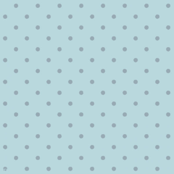 TRICOL. POÁ TON TON AZUL BRISA - 100% ALGODÃO - 68891/168