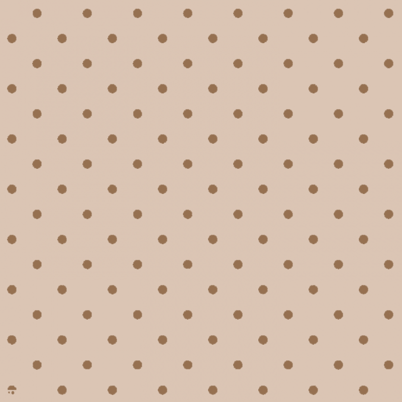 TRICOL. POÁ TON TON CAFÉ COM LEITE - 100% ALGODÃO - 68891/0159