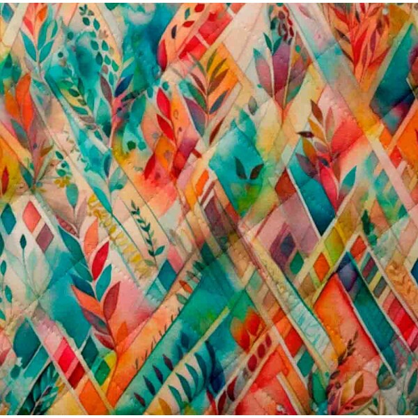 MATELASSÊ ROLINHO 0,50 X 1,40 - TRIBAL - 50% ALG 50% SINT