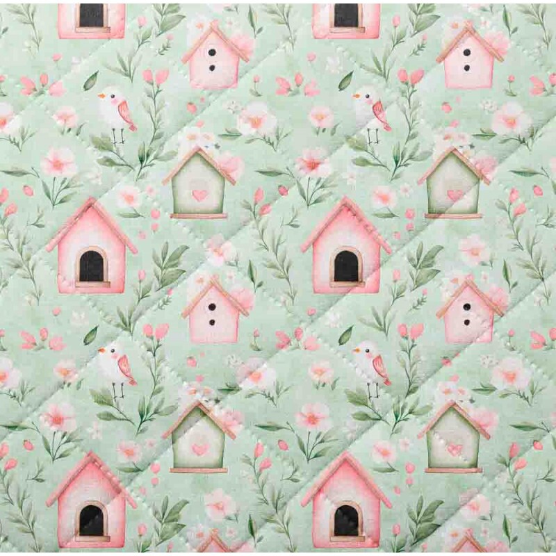 MATELASSÊ ROLINHO 0,50 X 1,40 - CASA DE PASSARINHOS - 50% ALG 50% SINT