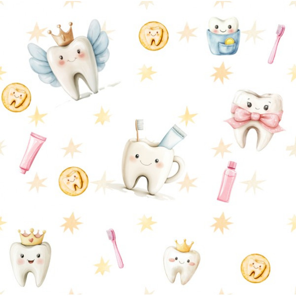 NV25 - TRICOL. DENTINHOS - 100% ALGODÃO - A0017/001D