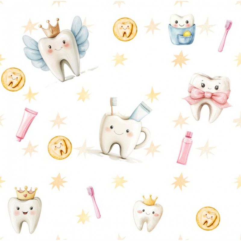 NV25 - TRICOL. DENTINHOS - 100% ALGODÃO - A0017/001D