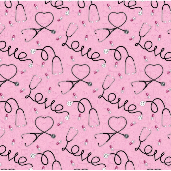 NV25 - TRICOL. SAÚDE ROSA - 100% ALGODÃO - A0022/001D