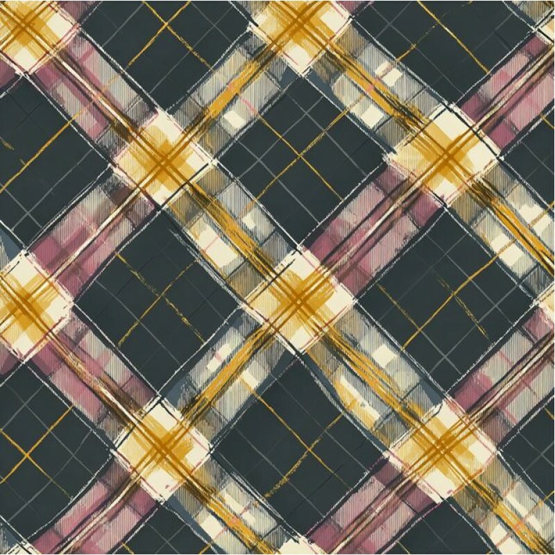NV26 - TRICOL. GG TARTAN  - 100% ALGODÃO - A7805/001D