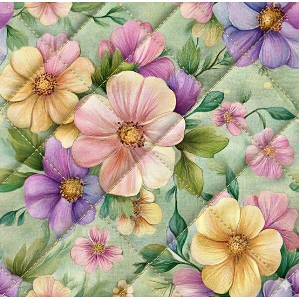 MATELASSÊ FLOR BREEZE BLOSSOM - 50% ALG 50% SINT