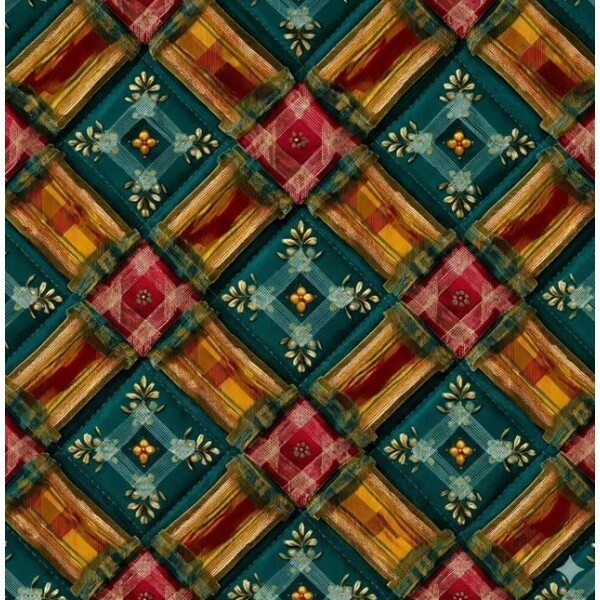 MATELASSÊ FLORENCE TARTAN - 50% ALG 50% SINT