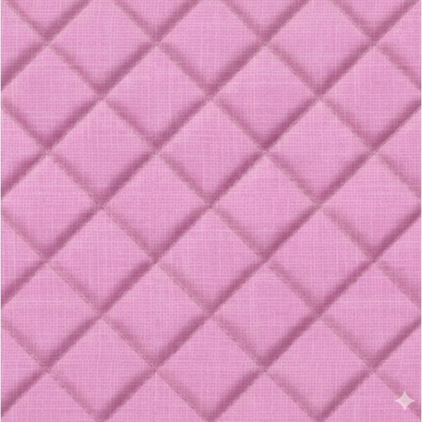 MATELASSÊ LINHO ROSA - 50% ALG 50% SINT