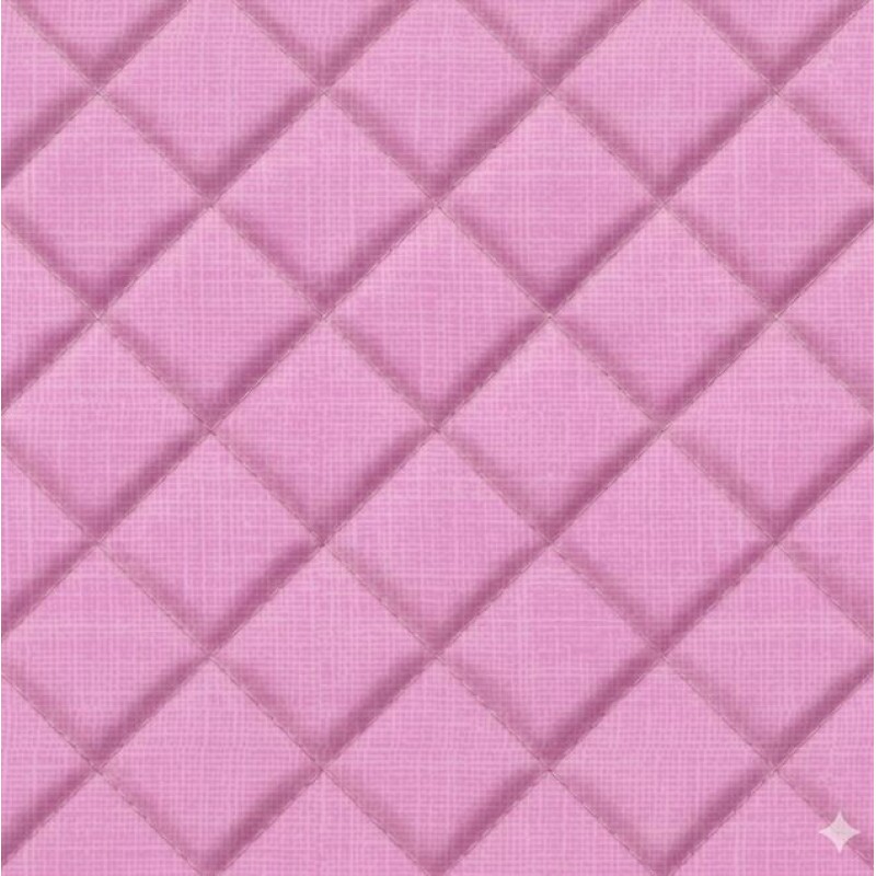 MATELASSÊ LINHO ROSA - 50% ALG 50% SINT
