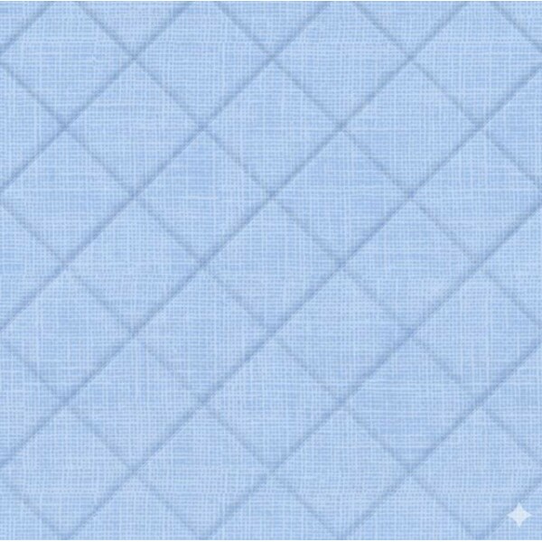 MATELASSÊ LINHO AZUL CLARO - 50% ALG 50% SINT