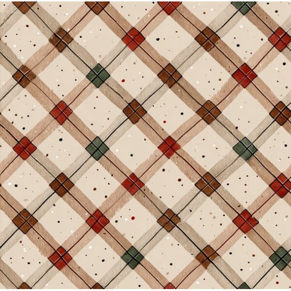 MR26 - TRICOL. AC TARTAN - 100% ALGODÃO - 05368/001D