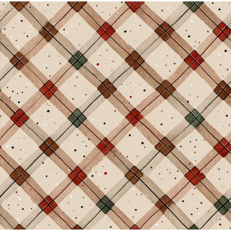 MR26 - TRICOL. AC TARTAN - 100% ALGODÃO - 05368/001D