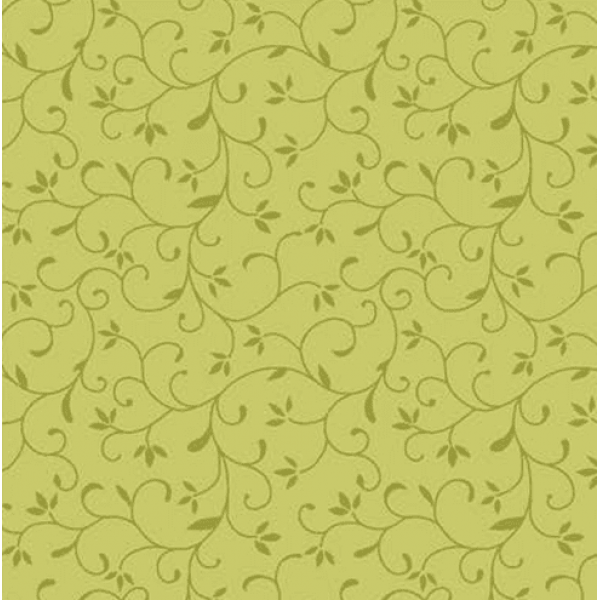 TRICOL. ARABESQUE  PISTACHE - 100% ALGODÃO 78338/0098