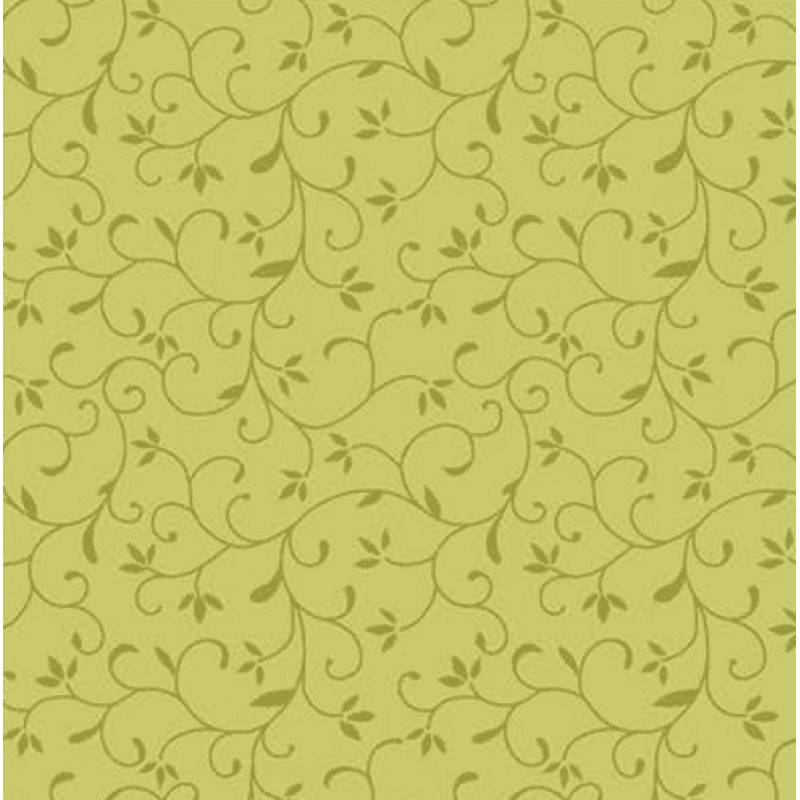TRICOL. ARABESQUE  PISTACHE - 100% ALGODÃO 78338/0098
