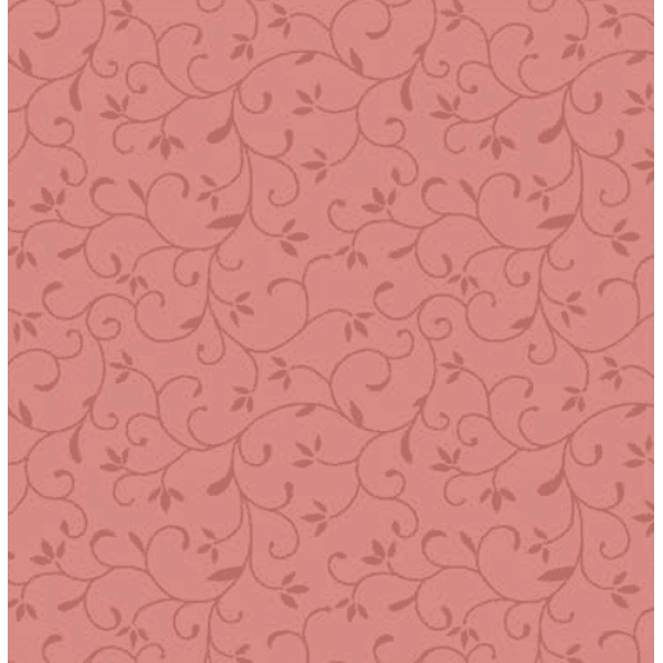 TRICOL. ARABESQUE SALMÃO - 100% ALGODÃO 78338/0103