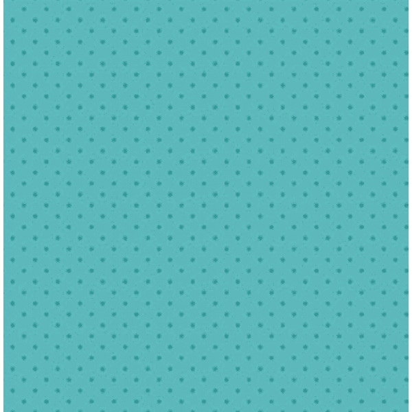 TRICOL. POÁ TON TON AQUA - 100% ALGODÃO 68891/0580