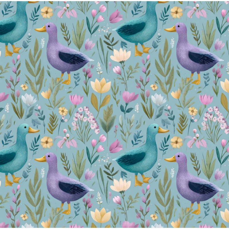 AB26 - TRICOL. FF PATOS - 100% ALGODÃO - 06125/001D