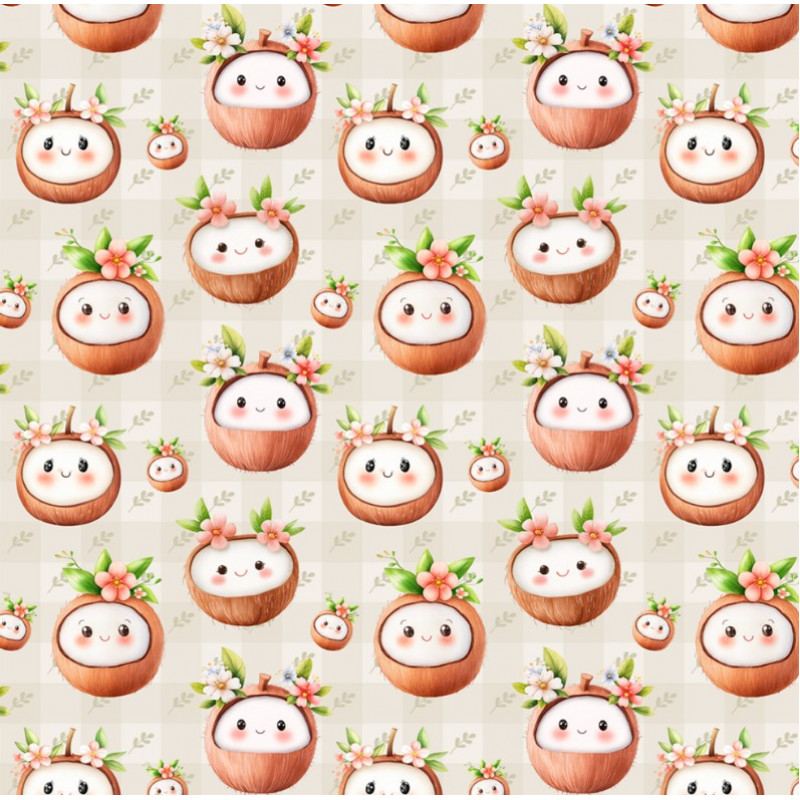 AB26 - TRICOL. FK CÔCOS - 100% ALGODÃO - A1567/001D AB26 - TRICOL. FK CÔCOS - 100% ALGODÃO - A1567/001D