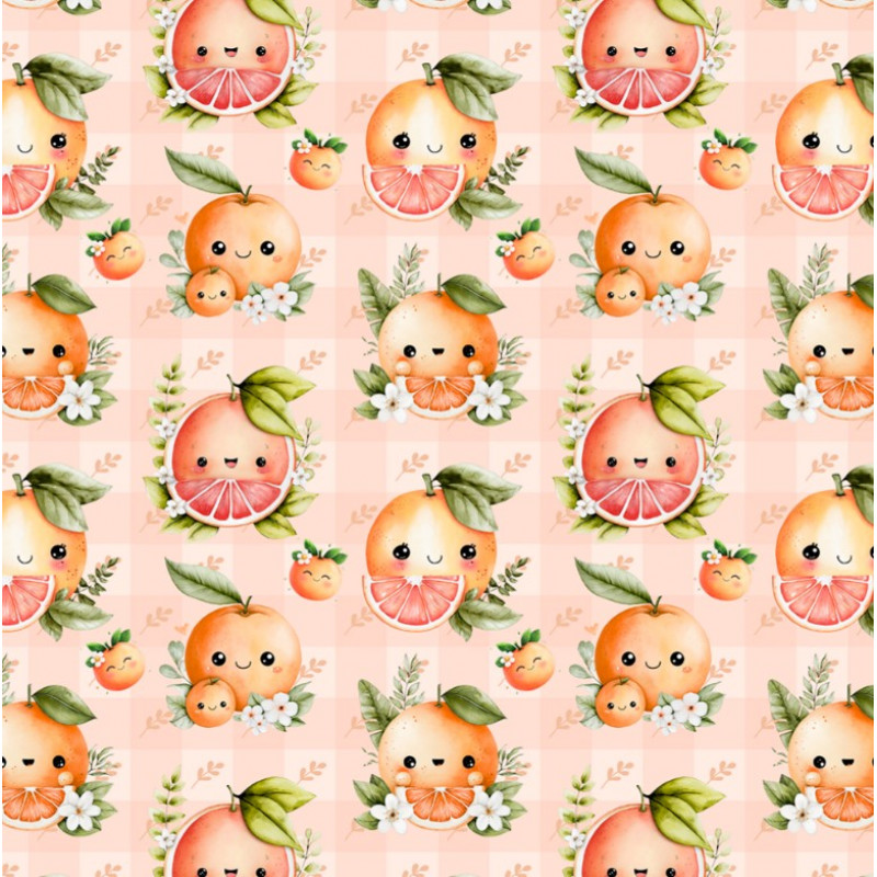 AB26 - TRICOL. FK LARANJAS - 100% ALGODÃO - A1564/001D AB26 - TRICOL. FK LARANJAS - 100% ALGODÃO - A1564/001D