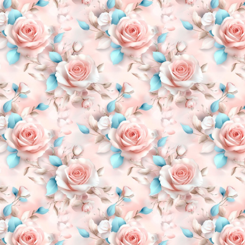 AB26 - TRICOL. WR ROSAS - 100% ALGODÃO - A0711/001D AB26 - TRICOL. WR ROSAS - 100% ALGODÃO - A0711/001D