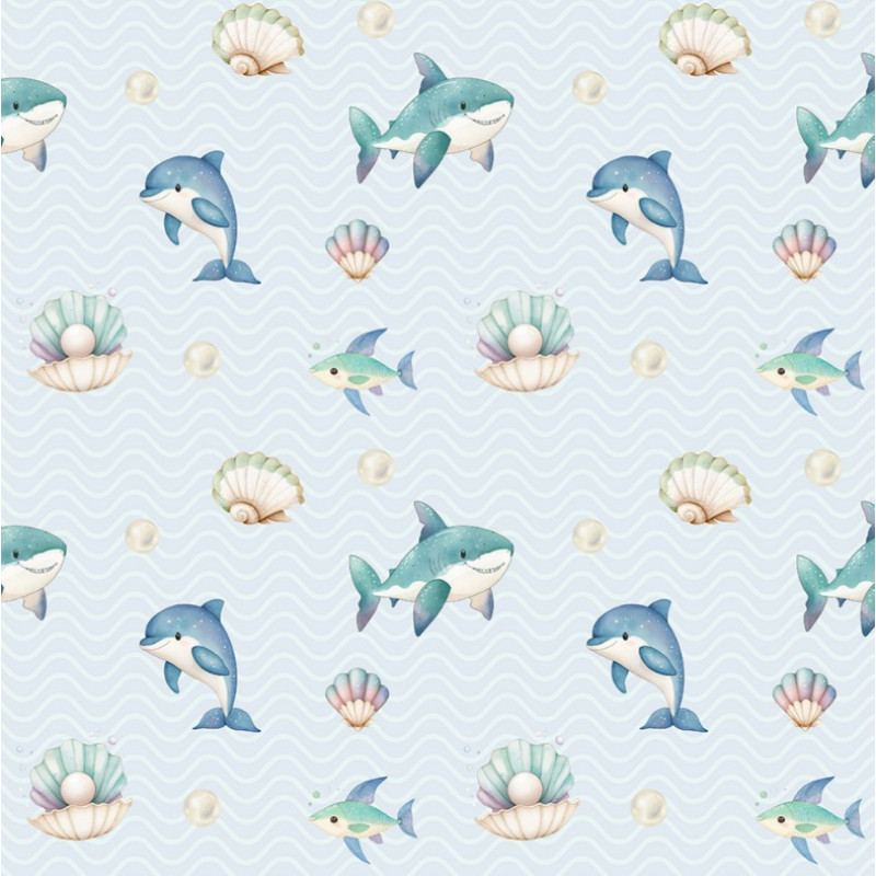 AB26 - TRICOL. US GOLFINHOS - 100% ALGODÃO - A0563/001D AB26 - TRICOL. US GOLFINHOS - 100% ALGODÃO - A0563/001D