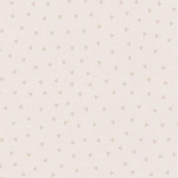 TRICOL. LINHA CRIATIVA CORACAO COM TEXTURA CREME - 100% ALGODAO