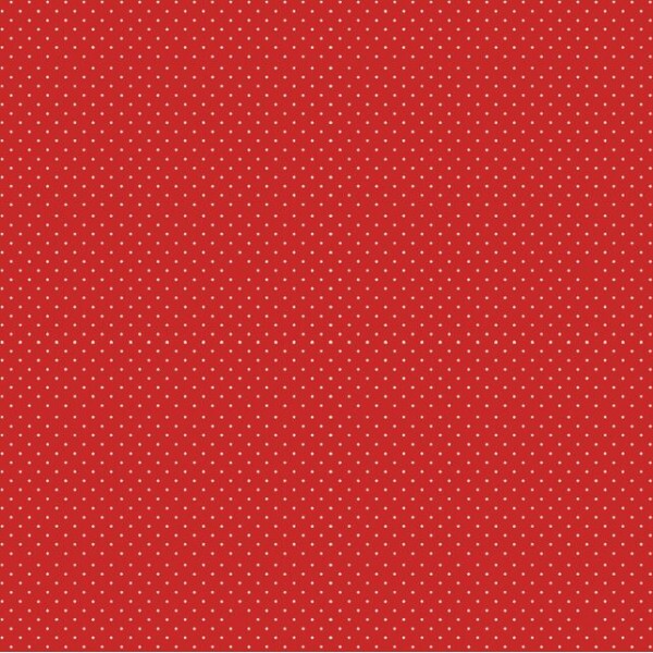 TRICOL. LINHA CRIATIVA MICRO POÁ VERMELHO - 100% ALGODAO