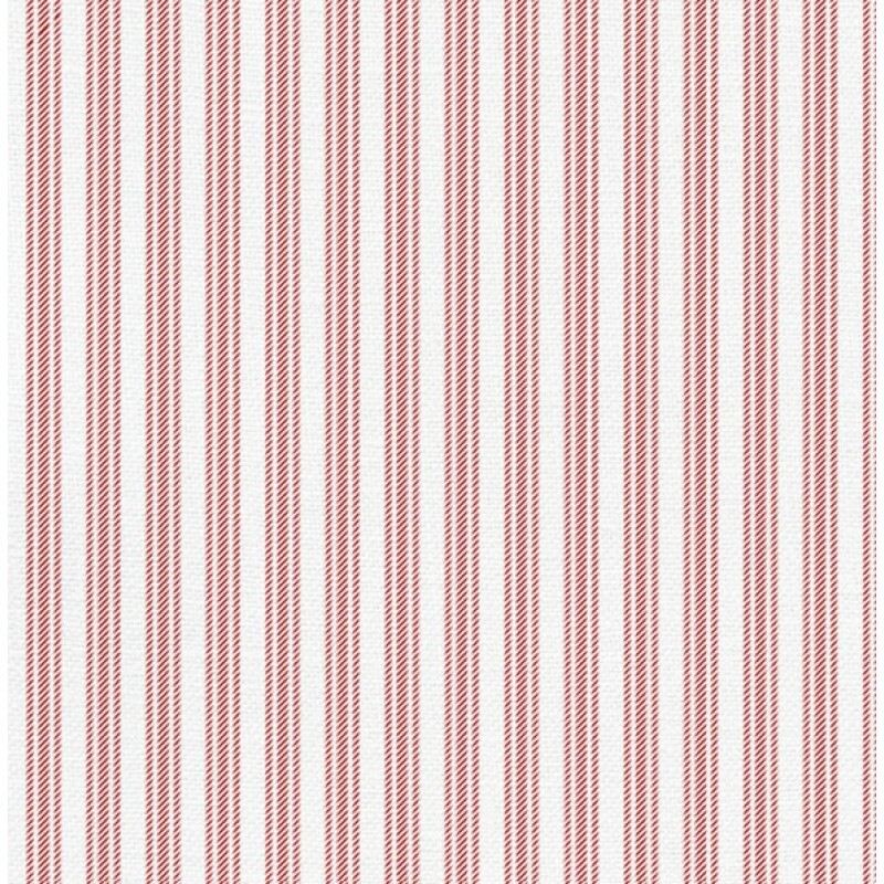 TRICOL. LINHA CRIATIVA LISTRADO CRIATIVO VERMELHO - 100% ALGODÃO