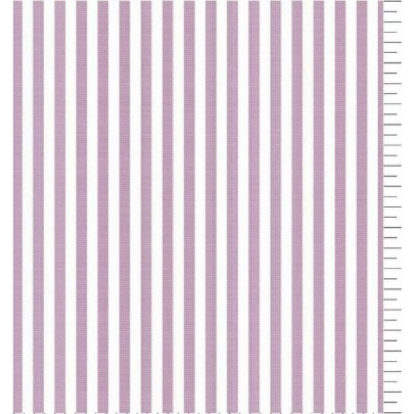 TRICOLINE FIO TINTO LISTRADO 5 MM ROXO - 100% ALGODÃO