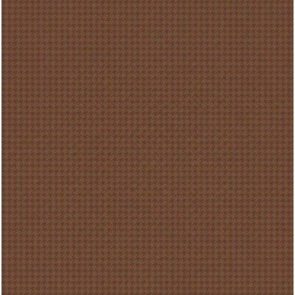 TRICOL. PIED DE POULE TOFFEE - 100% ALGODÃO
