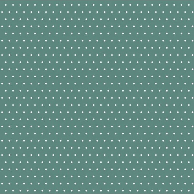 TRICOL. MICRO POÁ VERDE ACINZENTADO - 100% ALGODÃO