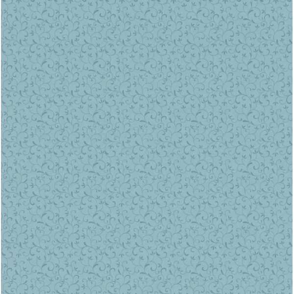 TRICOL. ARABESQUE AZUL BRISA - 100% ALGODÃO