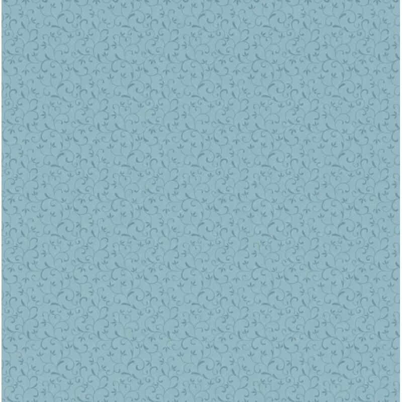 TRICOL. ARABESQUE AZUL BRISA - 100% ALGODÃO